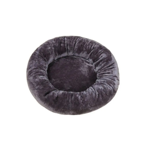 Pet Bed Comfortable Donut round Dog Kennel Soft Washable Dog Cat Cushion Bed Warm Puppy Kitten House