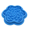 1 Pc Slow Feeder Bowl for Pets - Non-Slip Silicone Mat & Dog Cat Bowl, Anti-Gulping Food Dispenser for Fast Eaters